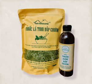 Thuốc lá tươi đắp chườm