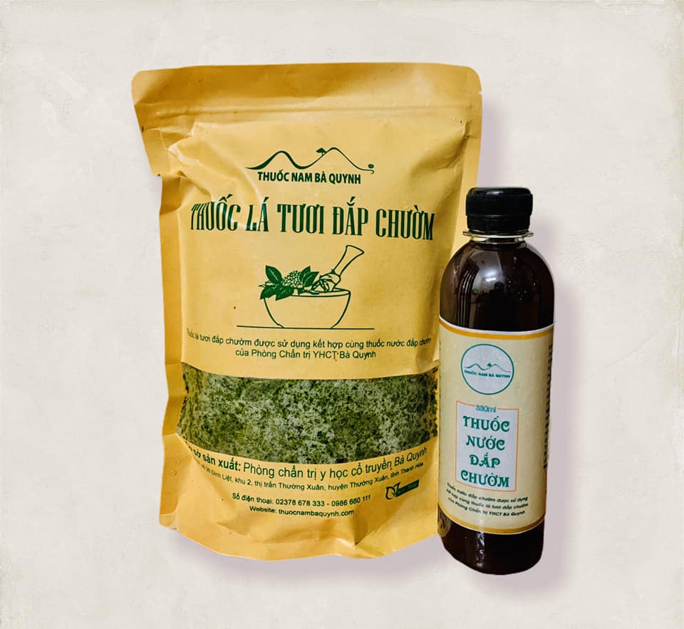 Thuốc lá tươi đắp chườm 2 dap chuom